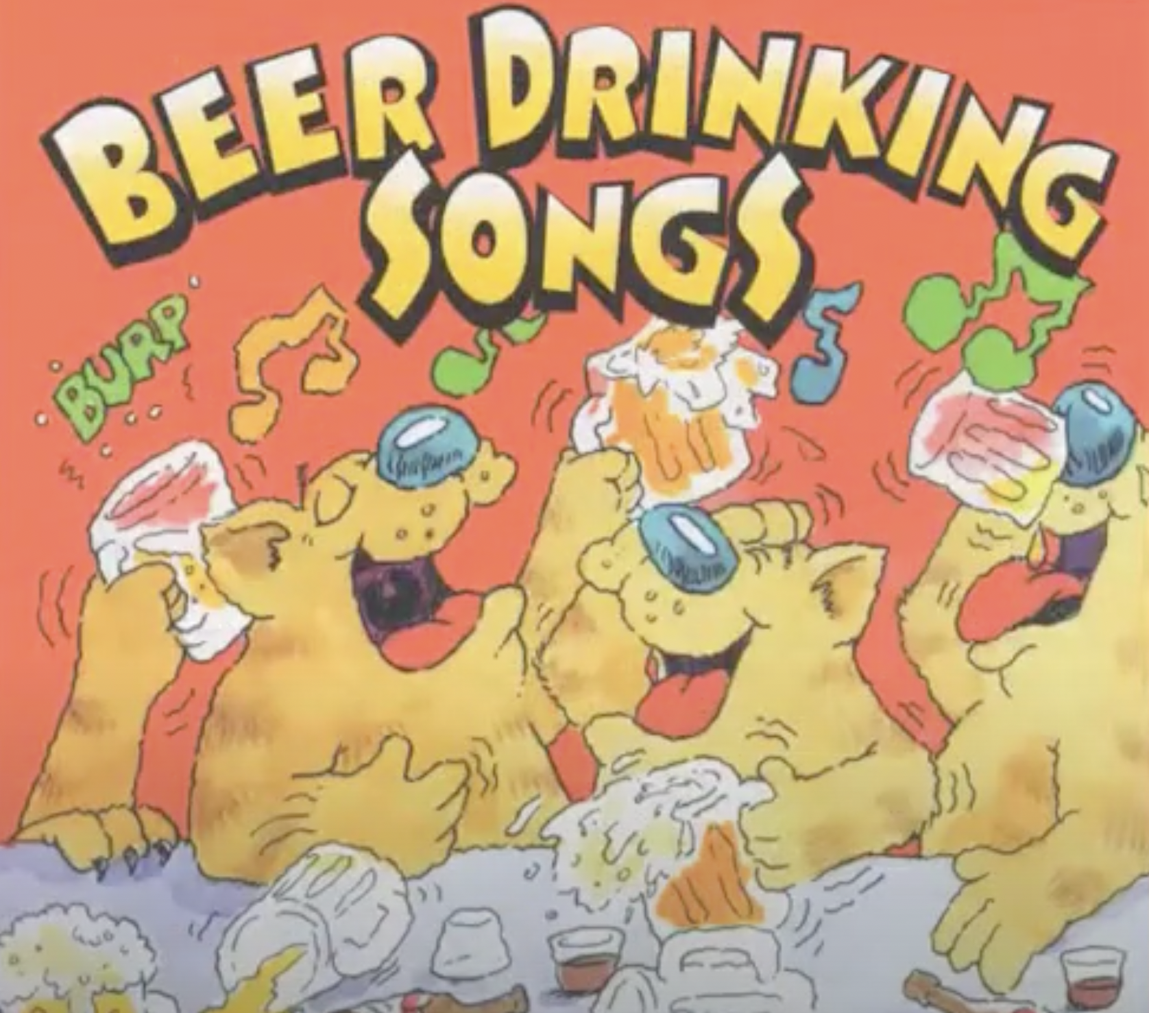 The Laughing Hyena Singers “Beer Drinking Songs”
